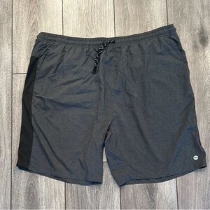 dip Charcoal and Black Athletic Shorts Size XXL